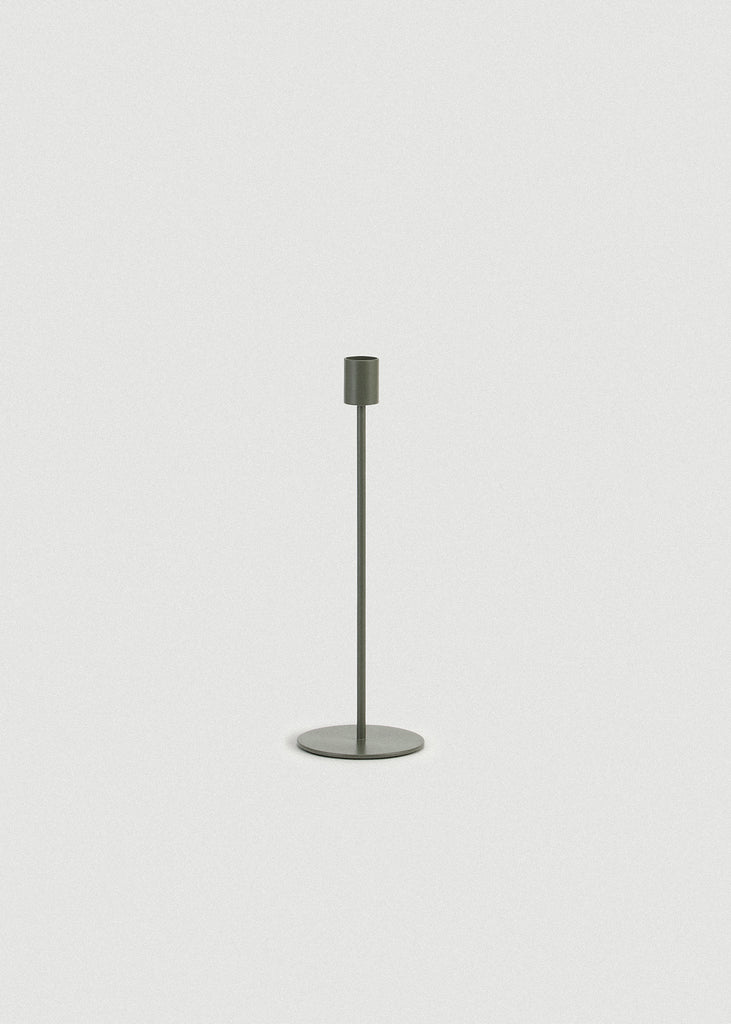 Green Doric Candle Holder - Green Doric Candle Holder