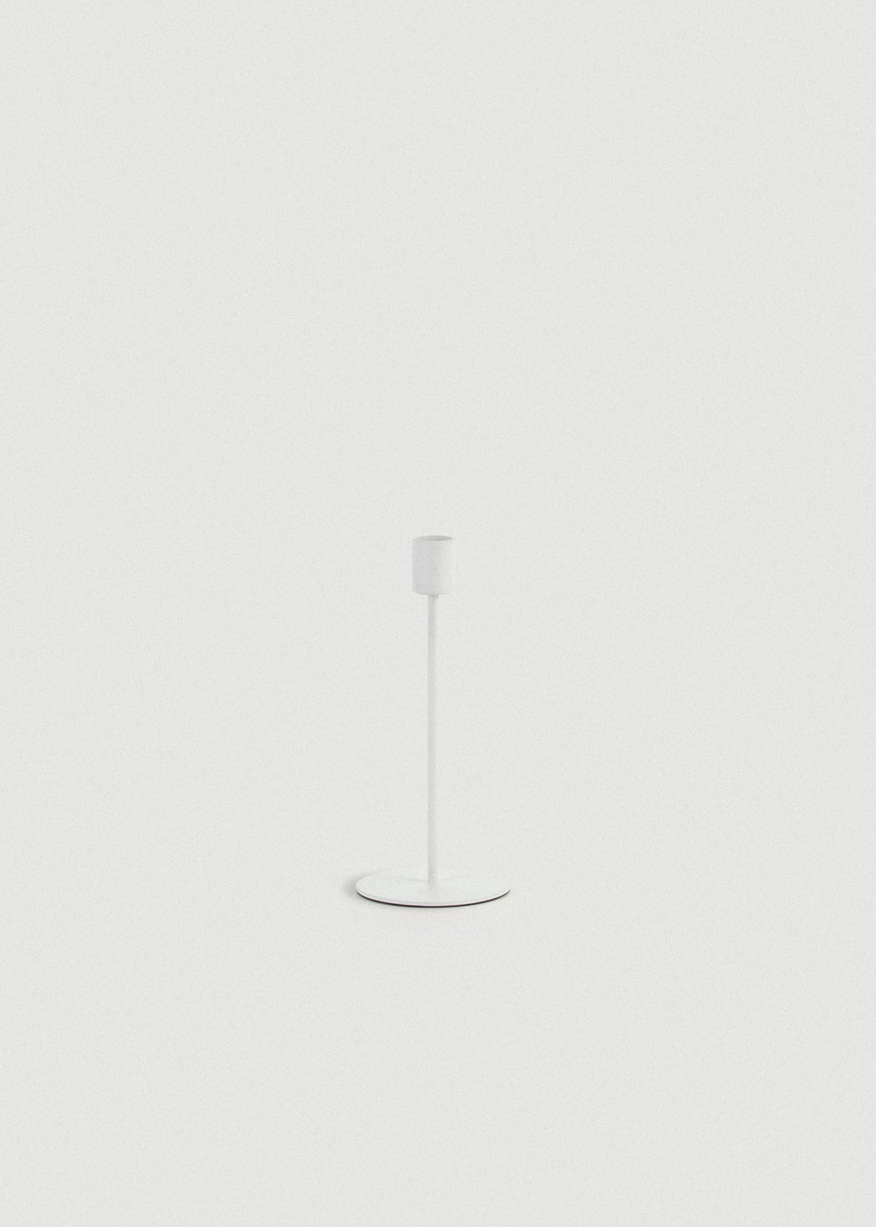 White Doric Candle Holder - White Doric Candle Holder