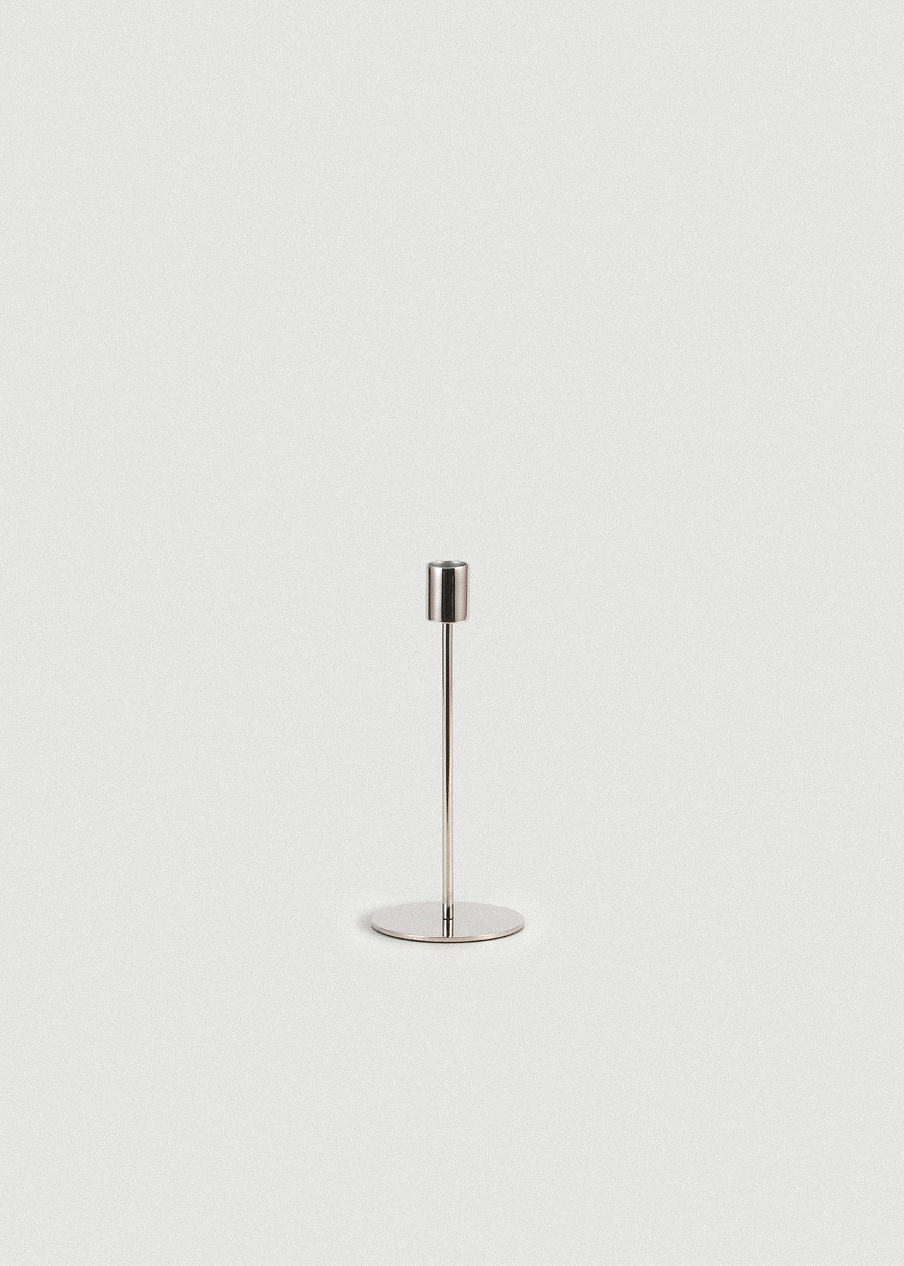 Silver Doric Candle Holder - Silver Doric Candle Holder