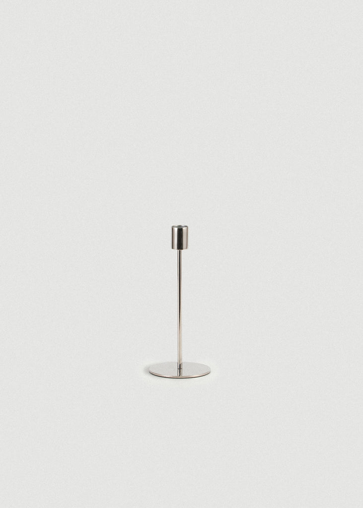 Silver Doric Candle Holder - Silver Doric Candle Holder