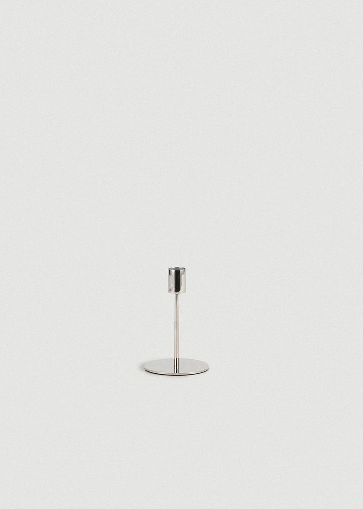Silver Doric Candle Holder - Silver Doric Candle Holder