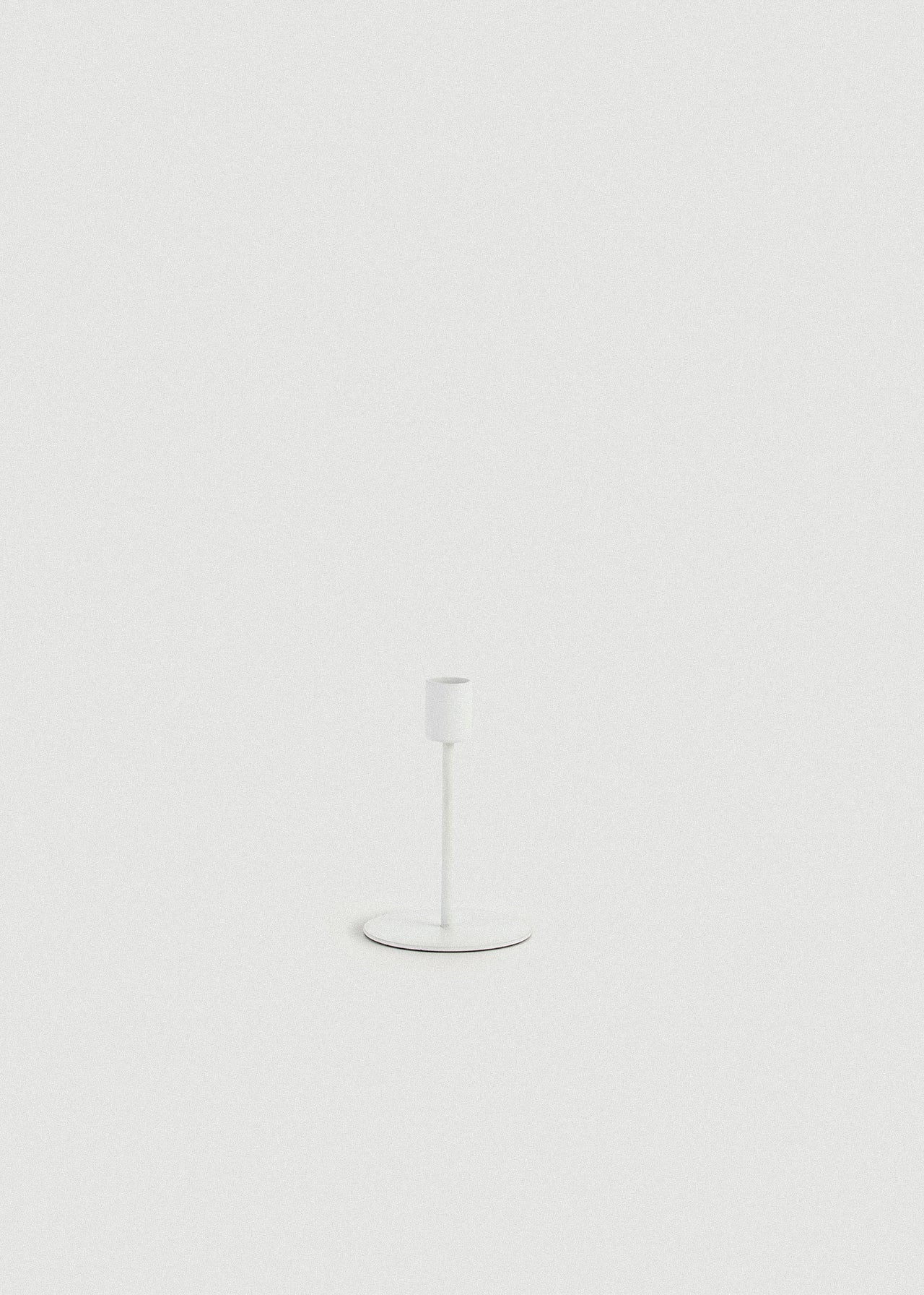 White Doric Candle Holder - White Doric Candle Holder
