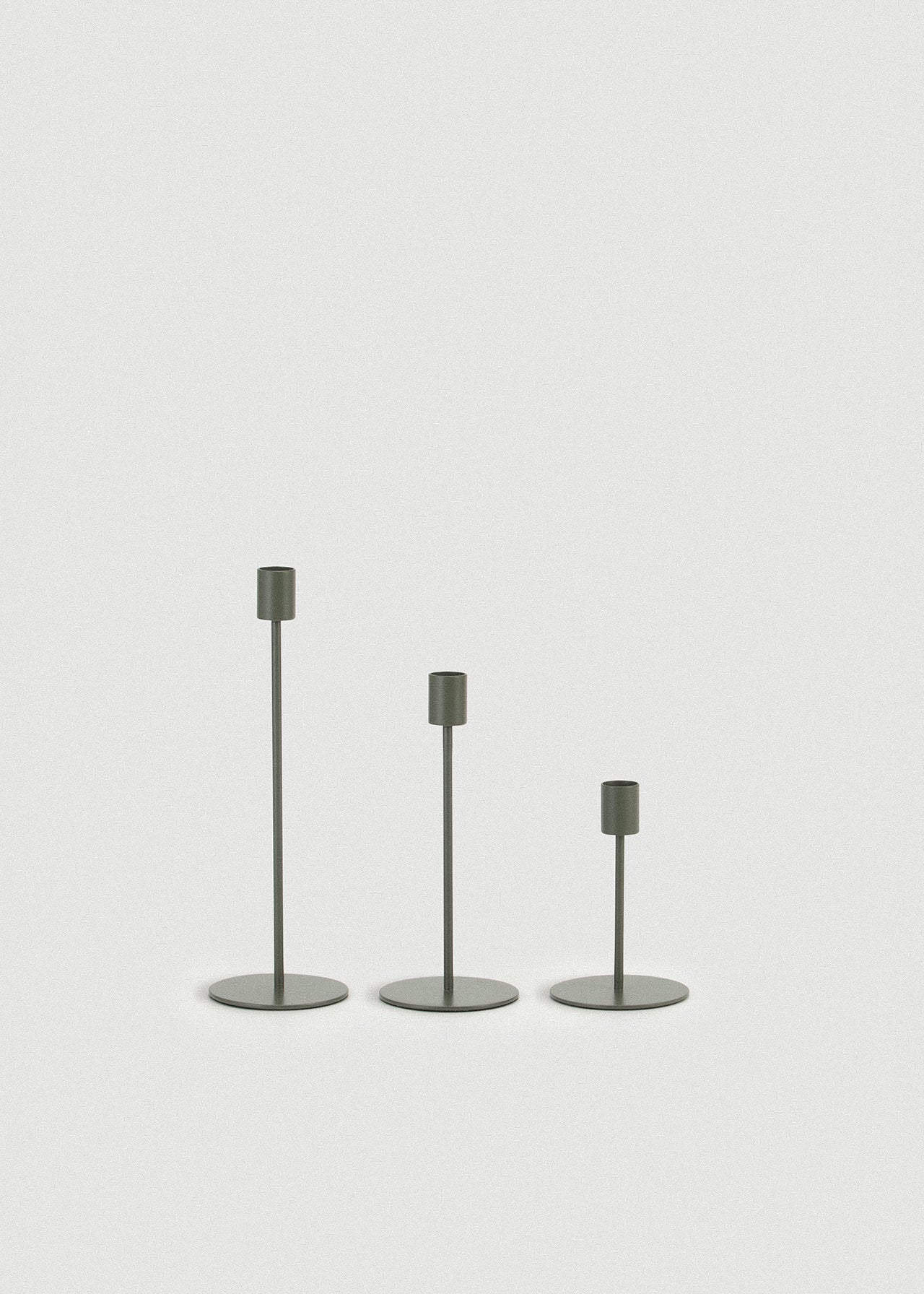 Green Doric Candle Holder - Green Doric Candle Holder