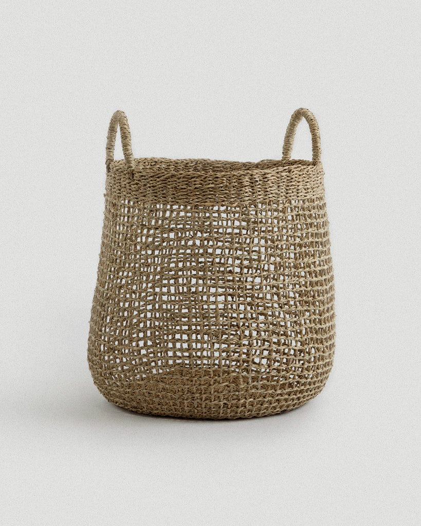 Siwa Seagrass Laundry Basket - Siwa Seagrass Laundry Basket