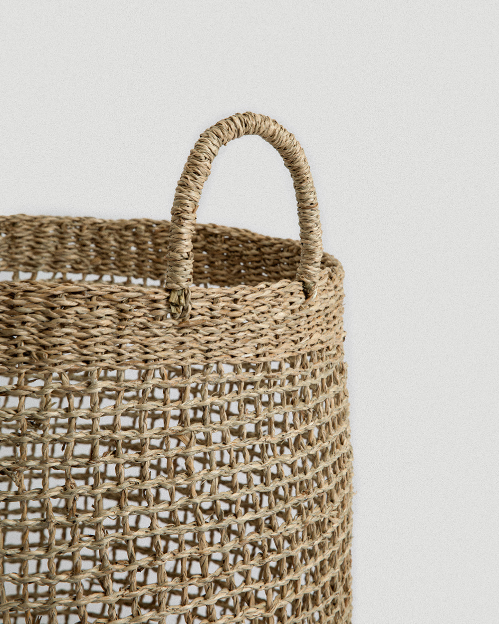 Siwa Seagrass Laundry Basket - Siwa Seagrass Laundry Basket