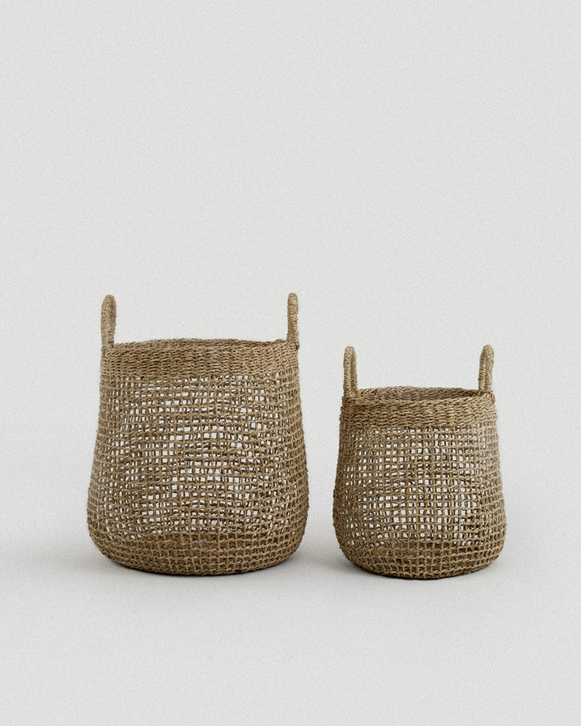 Siwa Seagrass Laundry Basket - Siwa Seagrass Laundry Basket