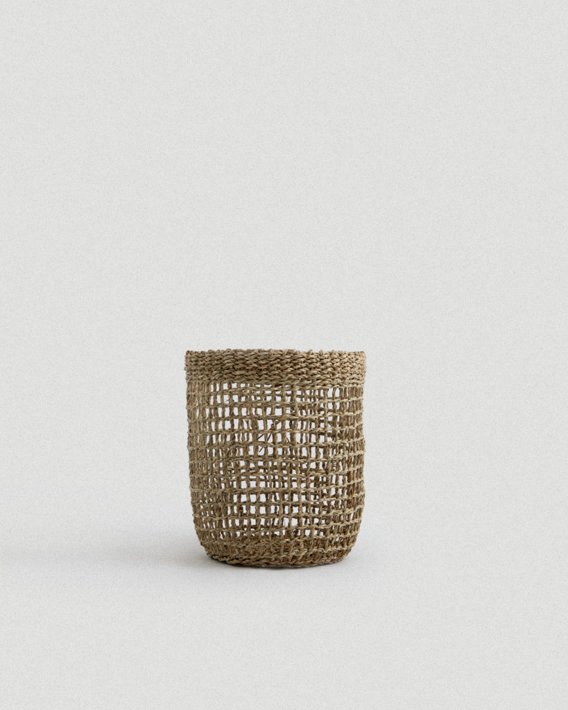 Siwa Tall Seagrass Basket - Siwa Tall Seagrass Basket