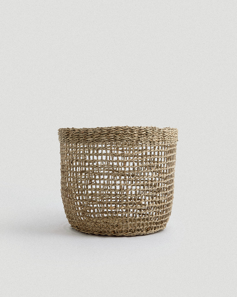 Siwa Tall Seagrass Basket - Siwa Tall Seagrass Basket