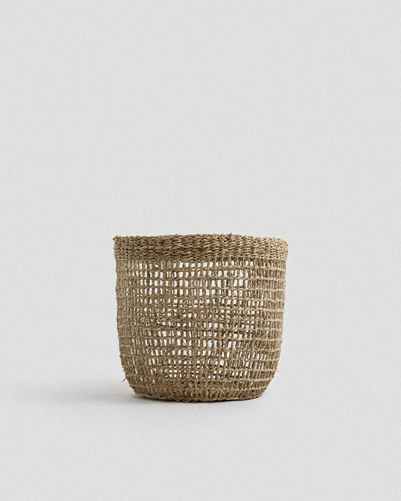 Siwa Tall Seagrass Basket - Siwa Tall Seagrass Basket