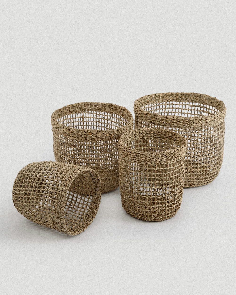 Large Siwa Tall Seagrass Basket - Large Siwa Tall Seagrass Basket