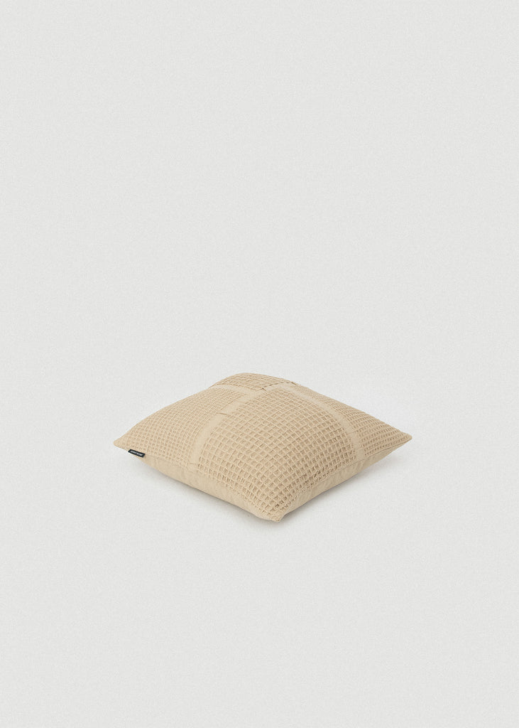 Sand Waffle Weave Pillow Cover - Sand Waffle Weave Pillow Cover
