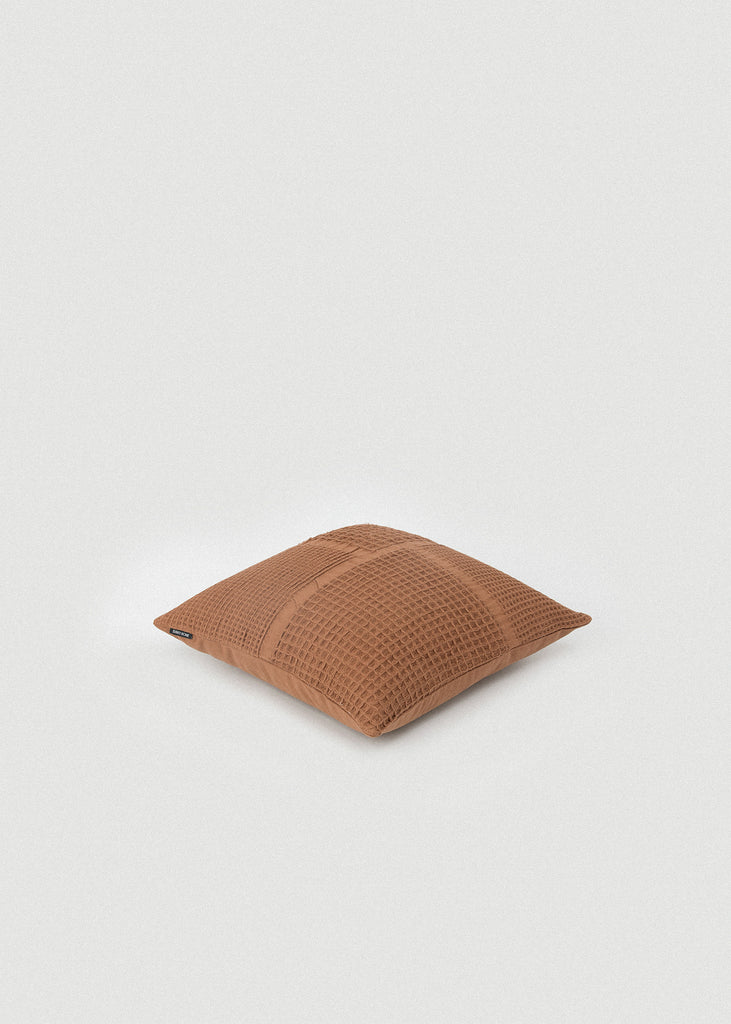 Brick Waffle Weave Pillow Cover - Brick Waffle Weave Pillow Cover