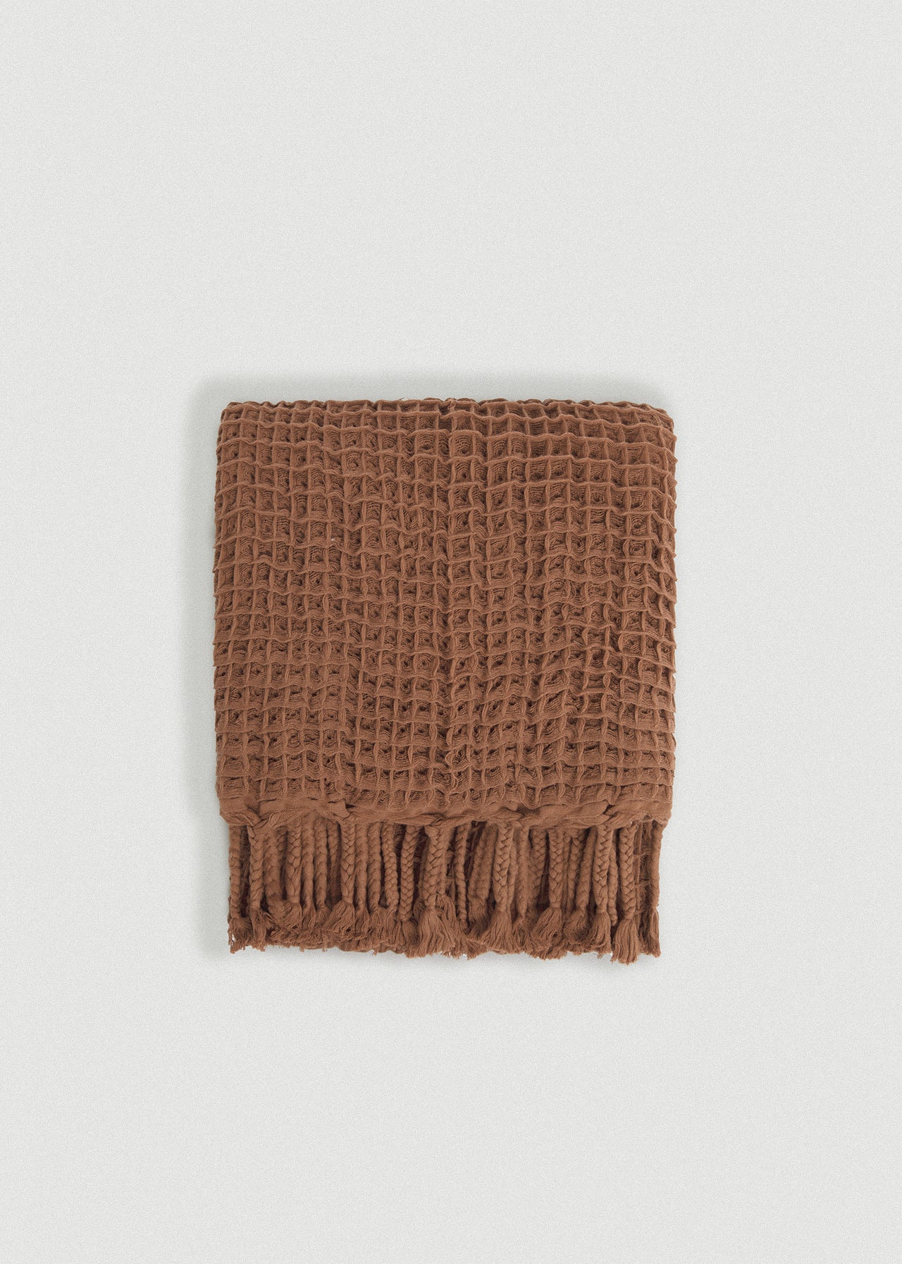 Brick Waffle Weave Throw Blanket - Brick Waffle Weave Throw Blanket