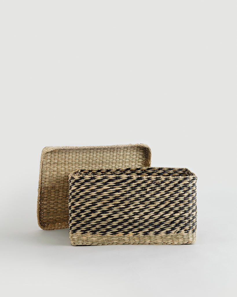 Medium Kona Basket with Lid - Medium Kona Basket with Lid