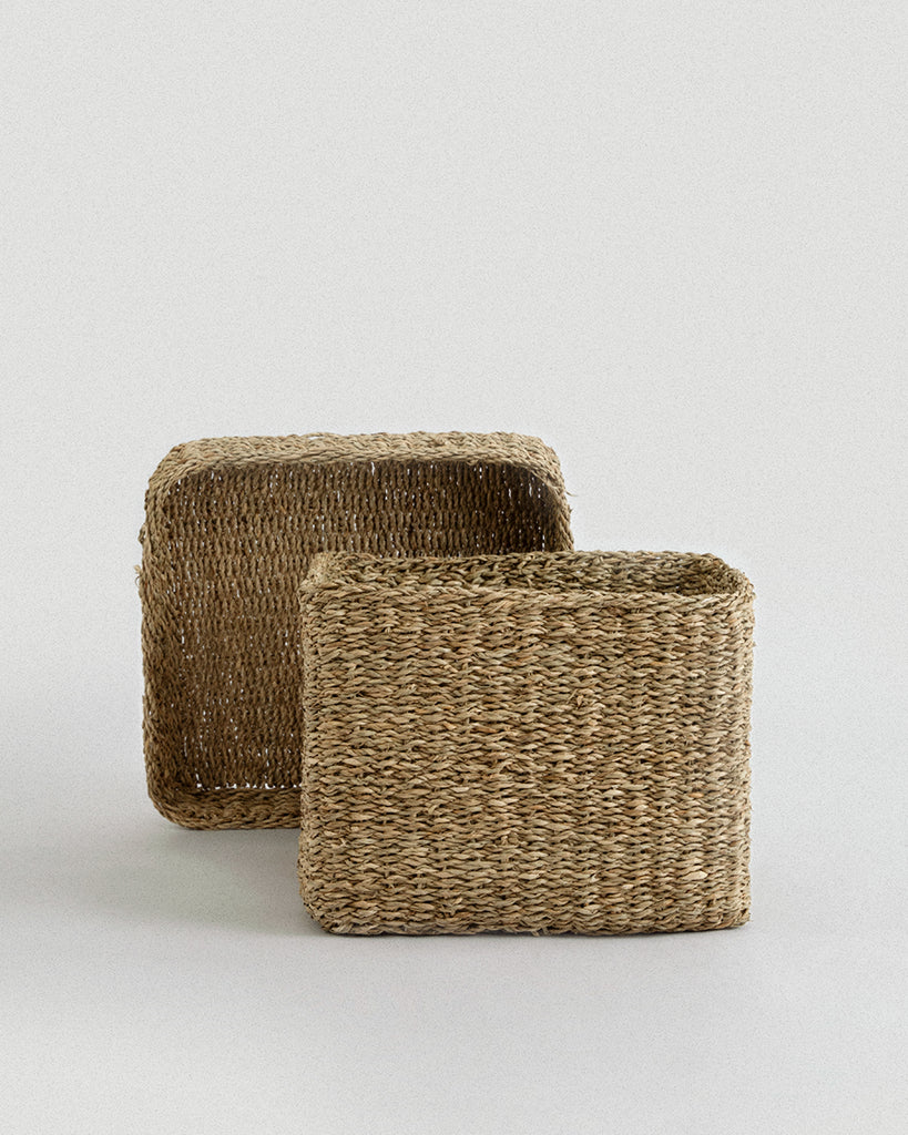 Large Gaya Basket Box with Lid - Large Gaya Basket Box with Lid