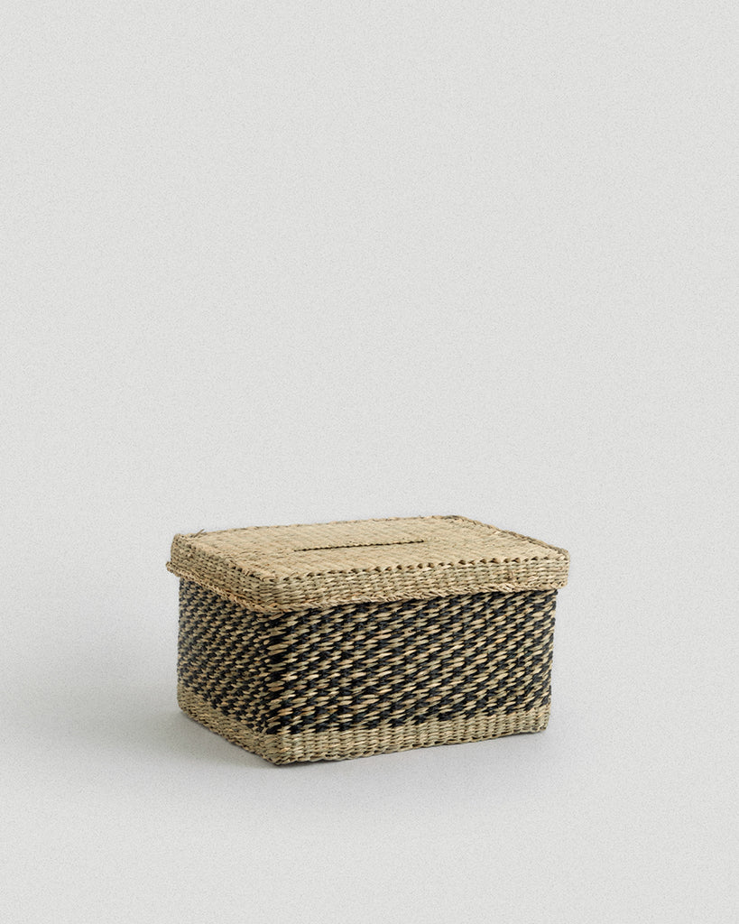 Small Kona Basket with Lid - Small Kona Basket with Lid