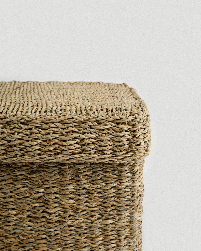 Small Gaya Basket Box with Lid - Small Gaya Basket Box with Lid
