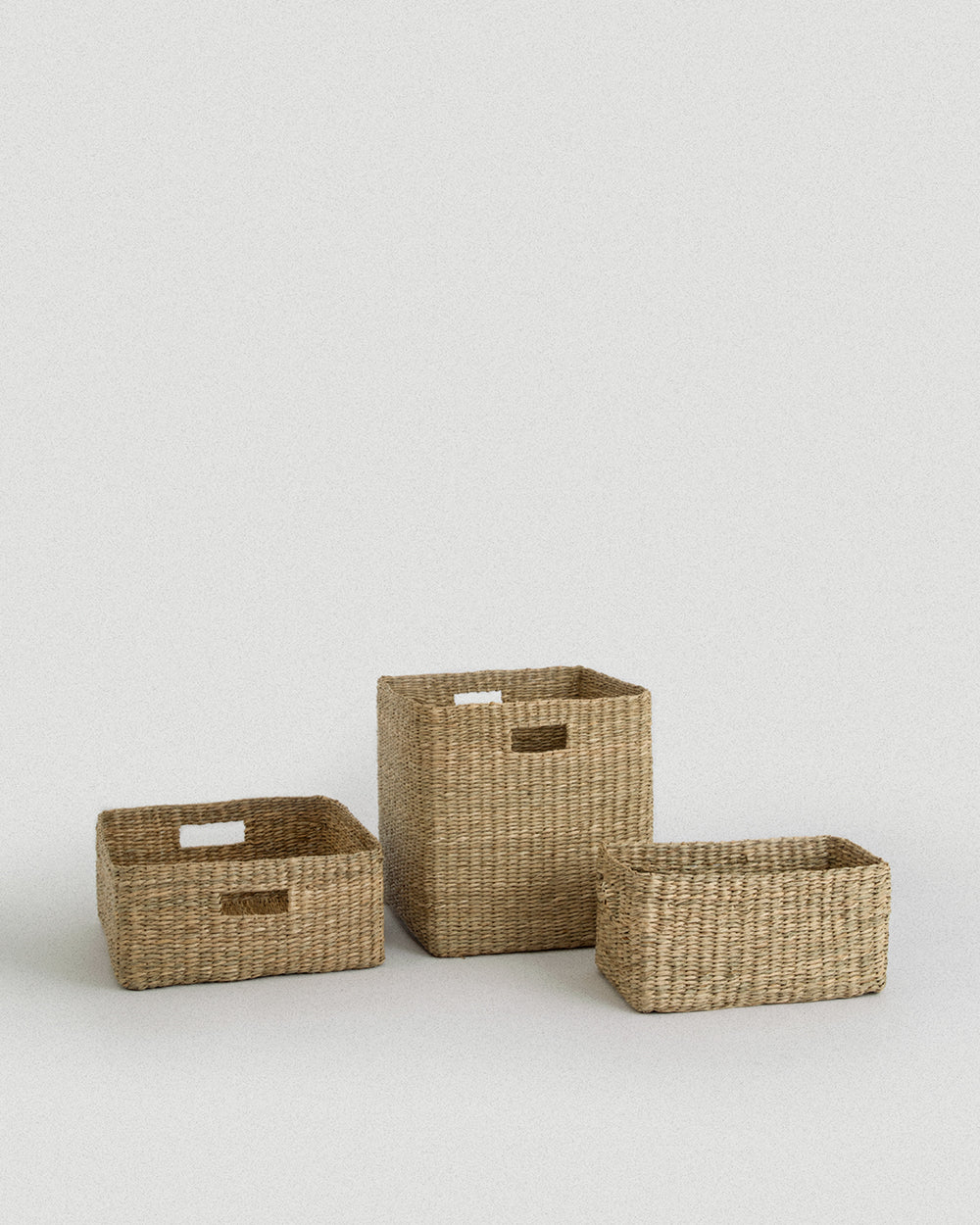 Rectangular Puno Seagrass Basket - Rectangular Puno Seagrass Basket