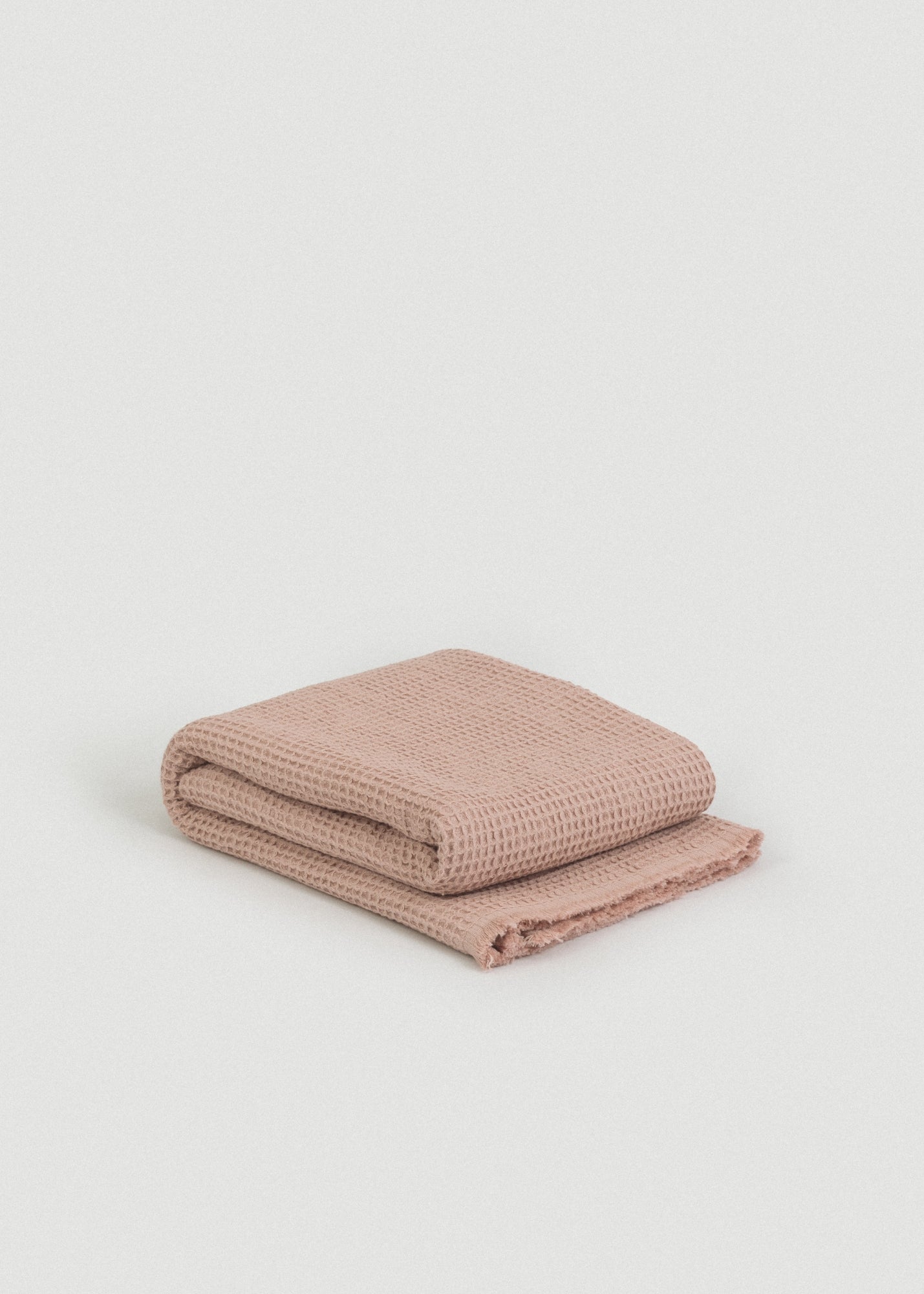 Dusty Rose Everyday Waffle Towels Set - Dusty Rose Everyday Waffle Towels Set