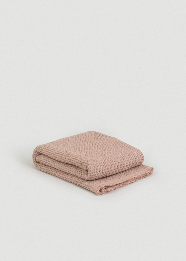 Dusty Rose Everyday Waffle Towels Set - Dusty Rose Everyday Waffle Towels Set