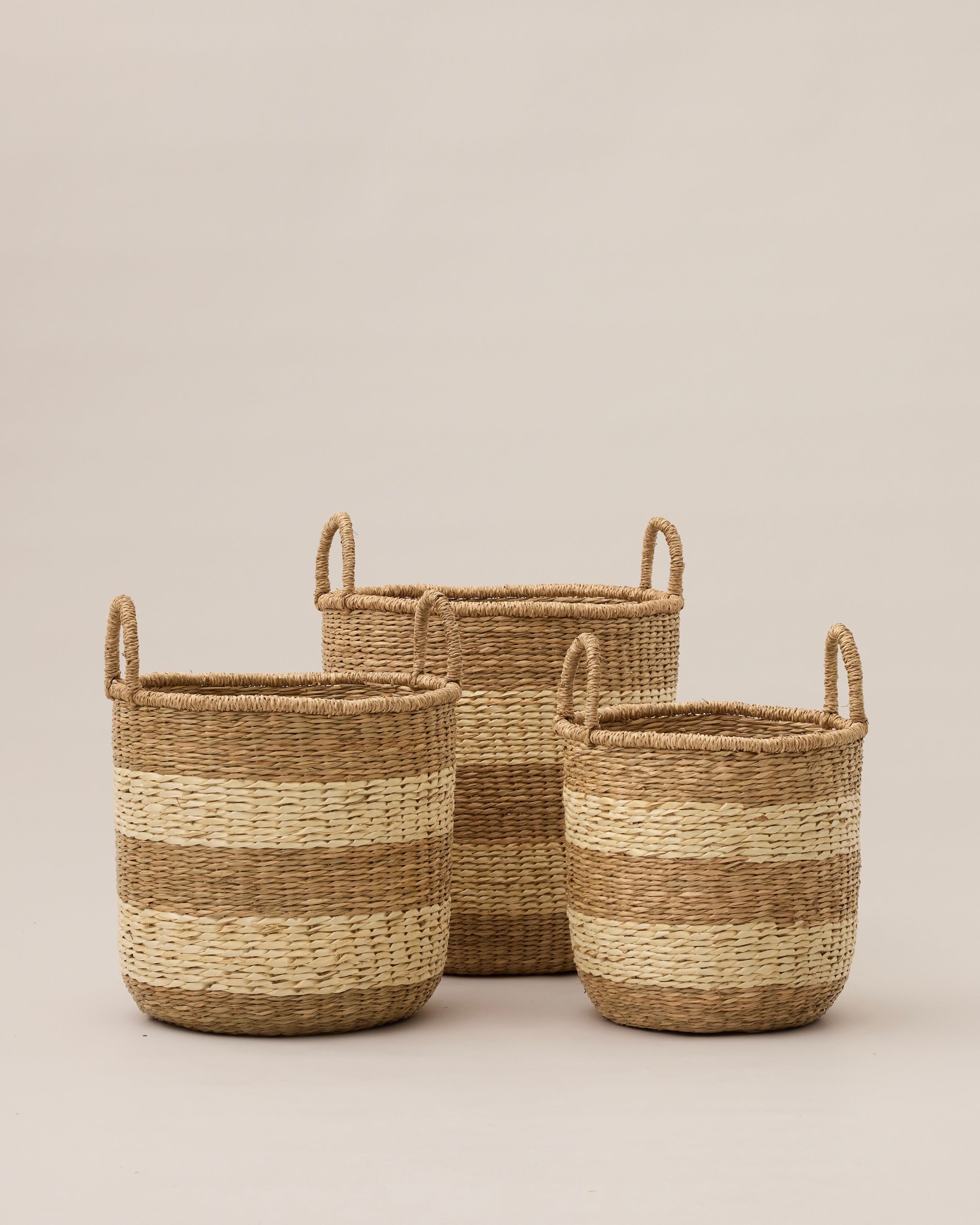 Large Tavira Round Storage Basket - Large Tavira Round Storage Basket