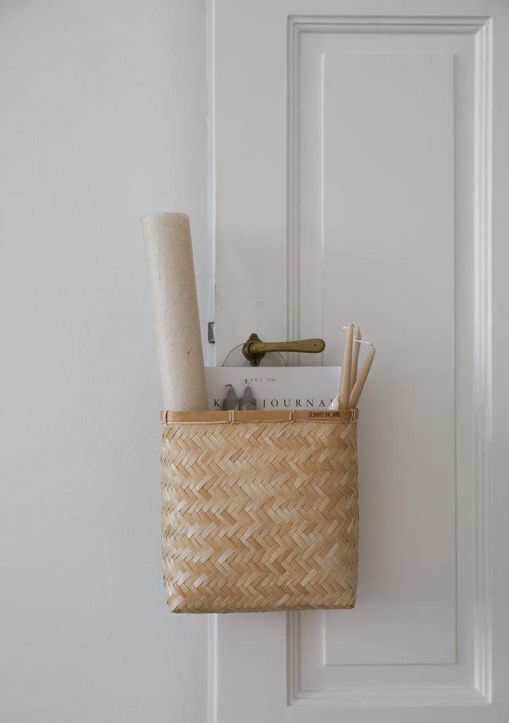 Sapa Bamboo Wall Basket - featured