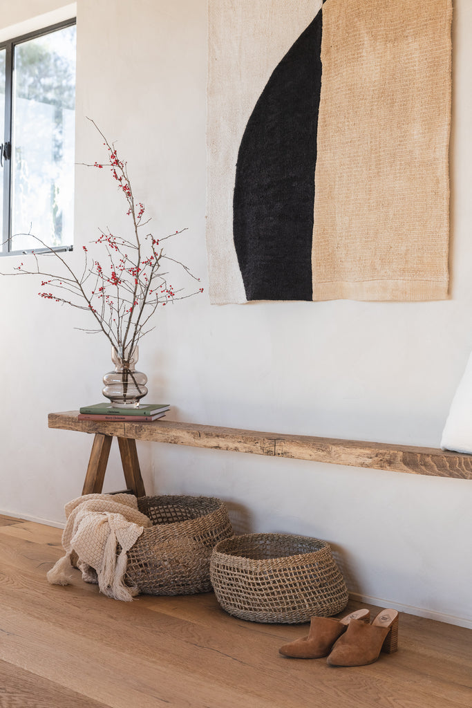 Siwa Round Seagrass Basket - Siwa Round Seagrass Basket