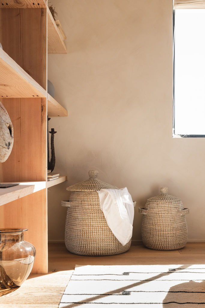 Large Medina Seagrass Basket - Large Medina Seagrass Basket