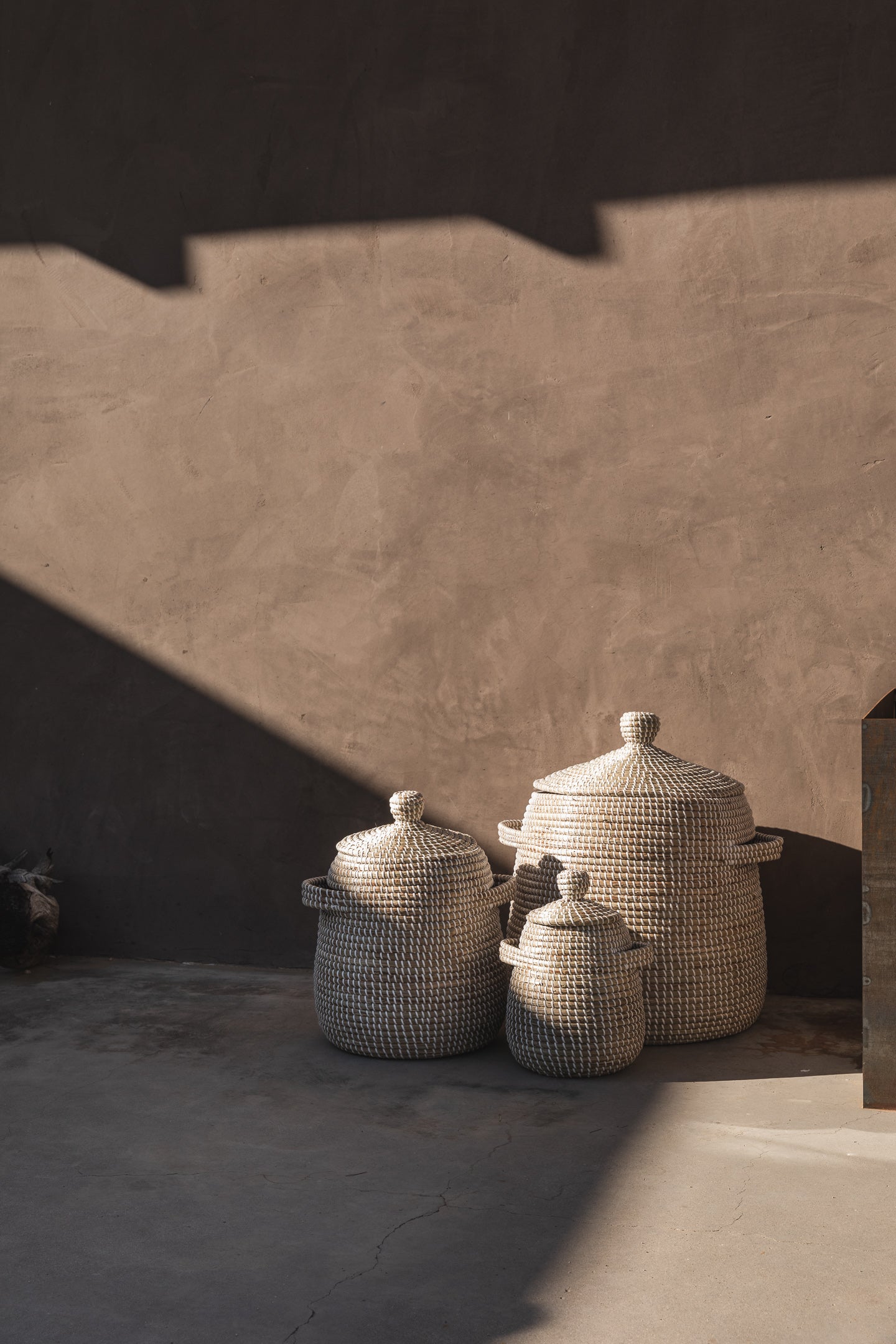 Medina Seagrass Baskets Set - Medina Seagrass Baskets Set