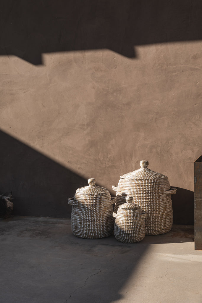 Small Medina Seagrass Basket - Small Medina Seagrass Basket