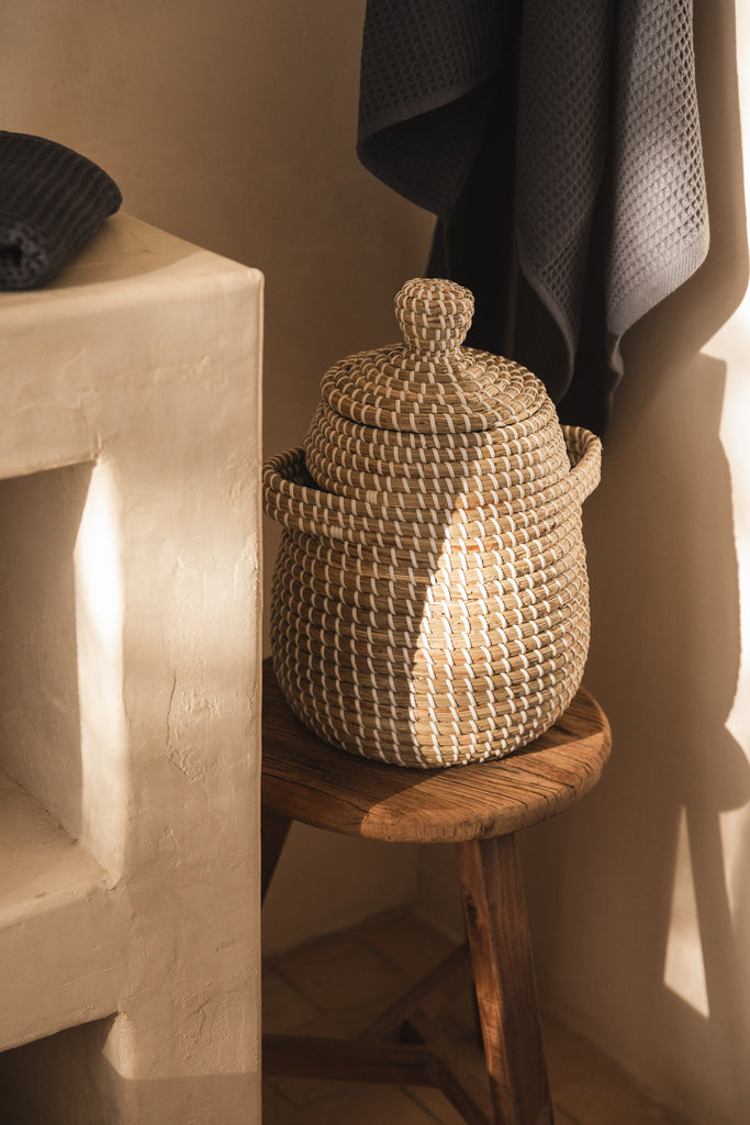 Small Medina Seagrass Basket - Small Medina Seagrass Basket
