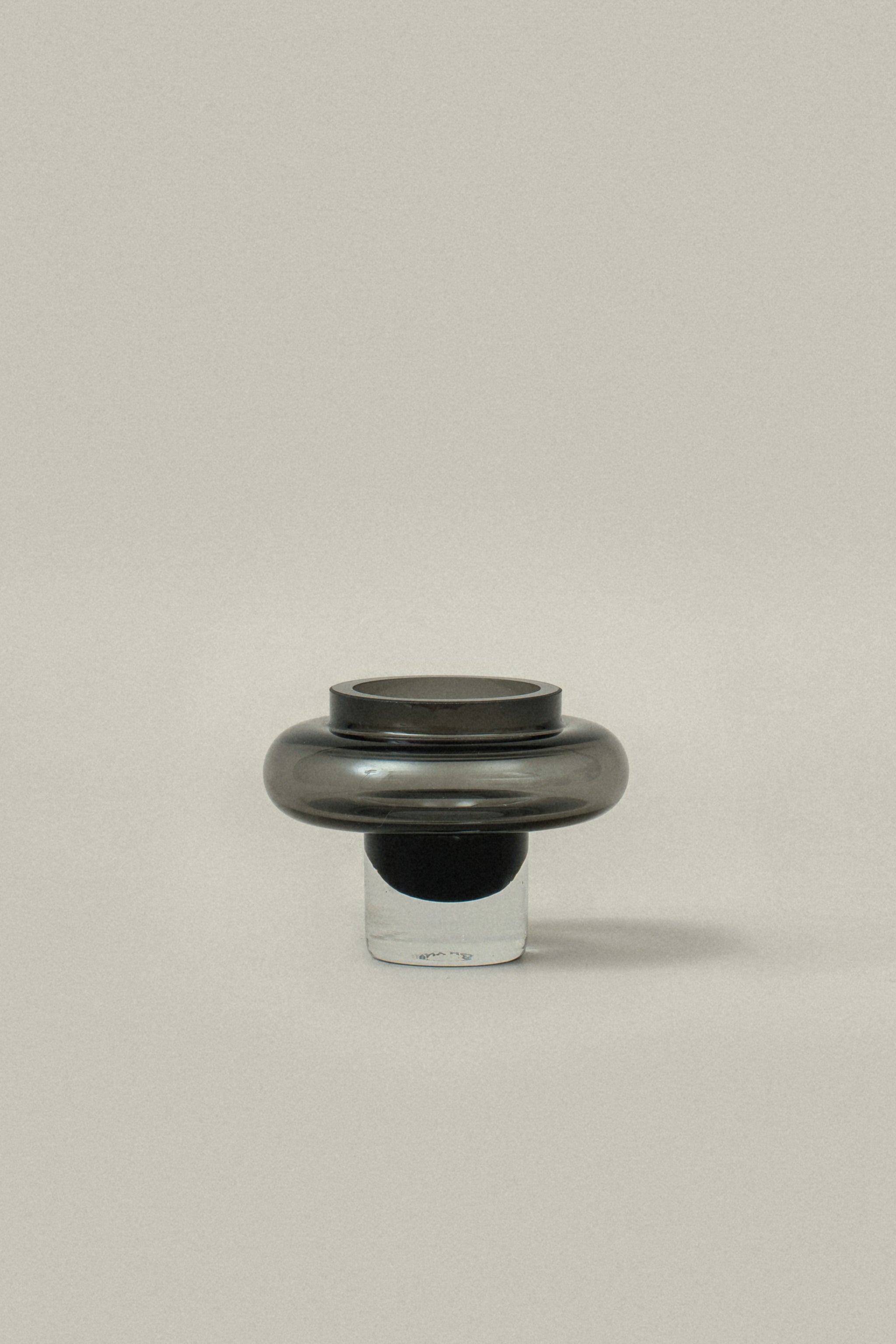 Kandila Tealight Candle Holder - smoke gray