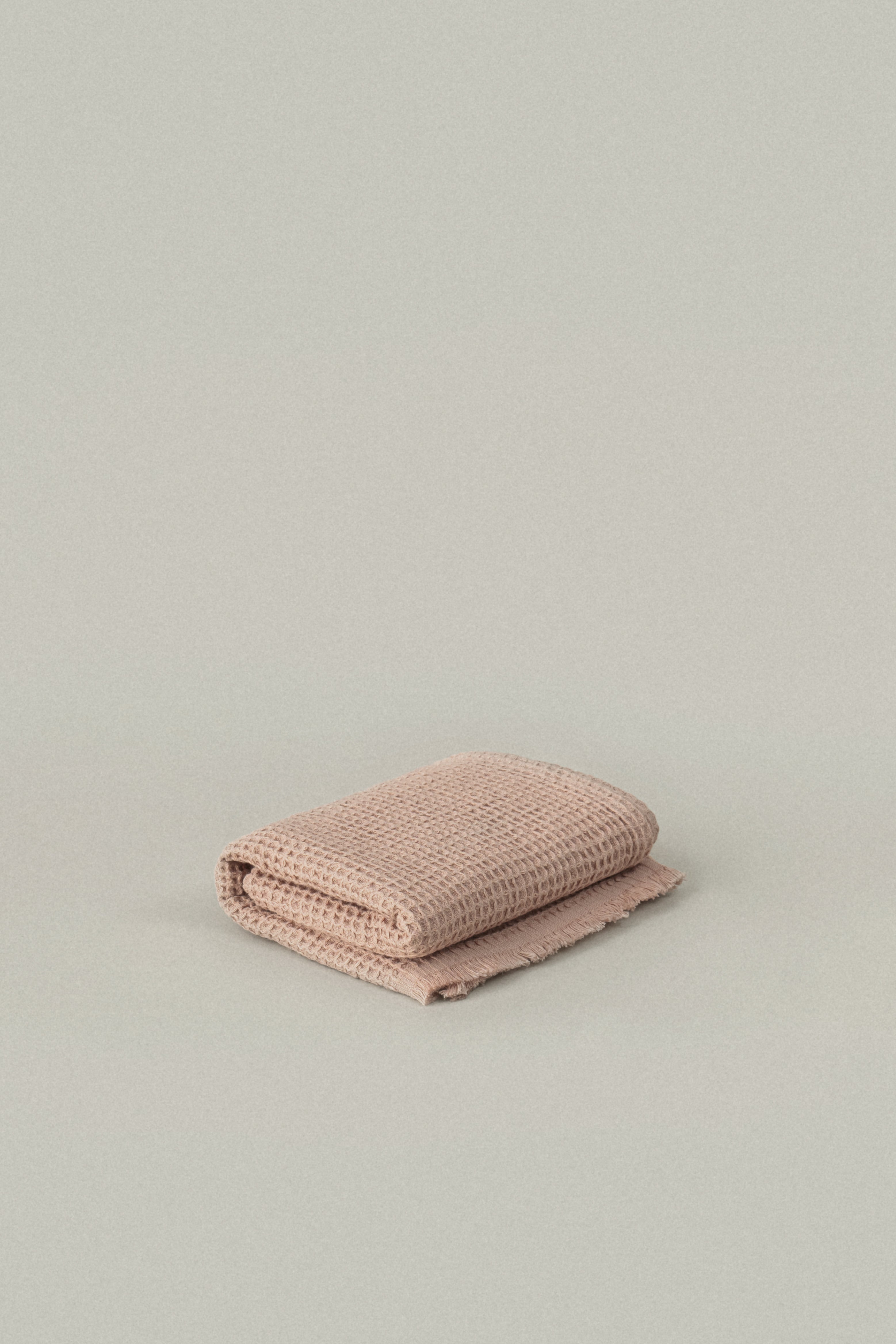 Dusty Rose Everyday Waffle Towels - dusty rose