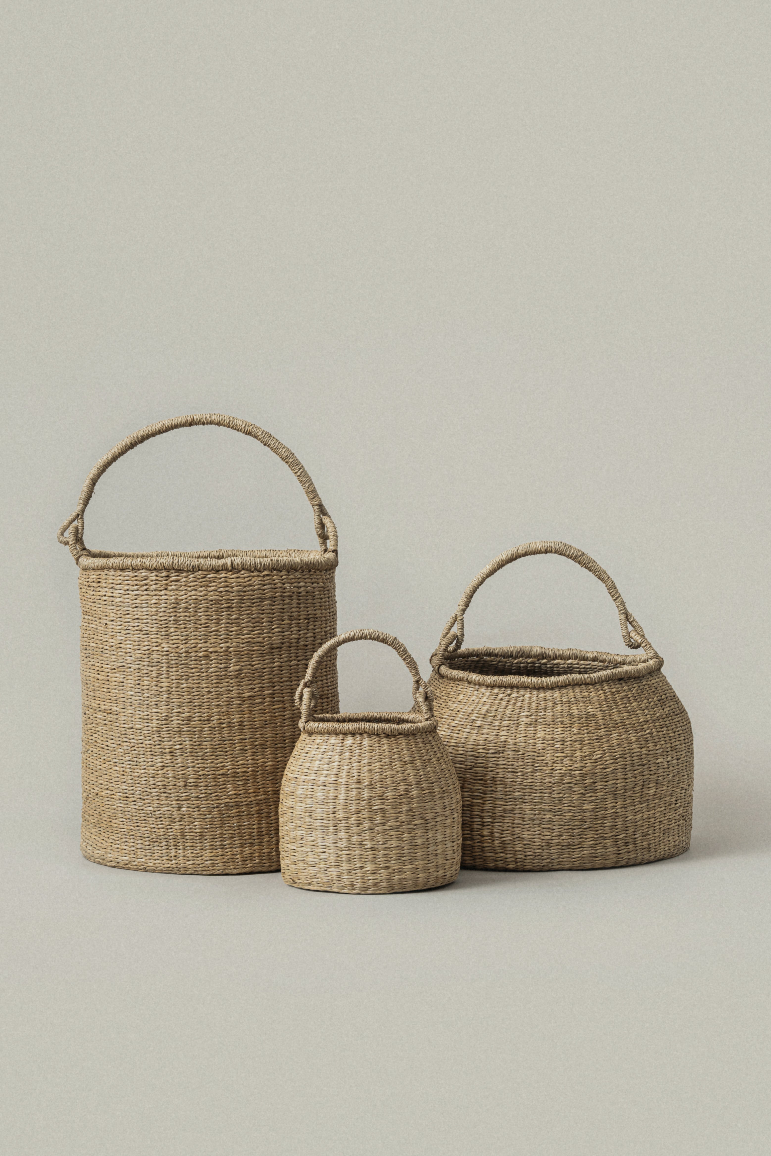 Satna Floor Seagrass Basket - Satna Floor Seagrass Basket