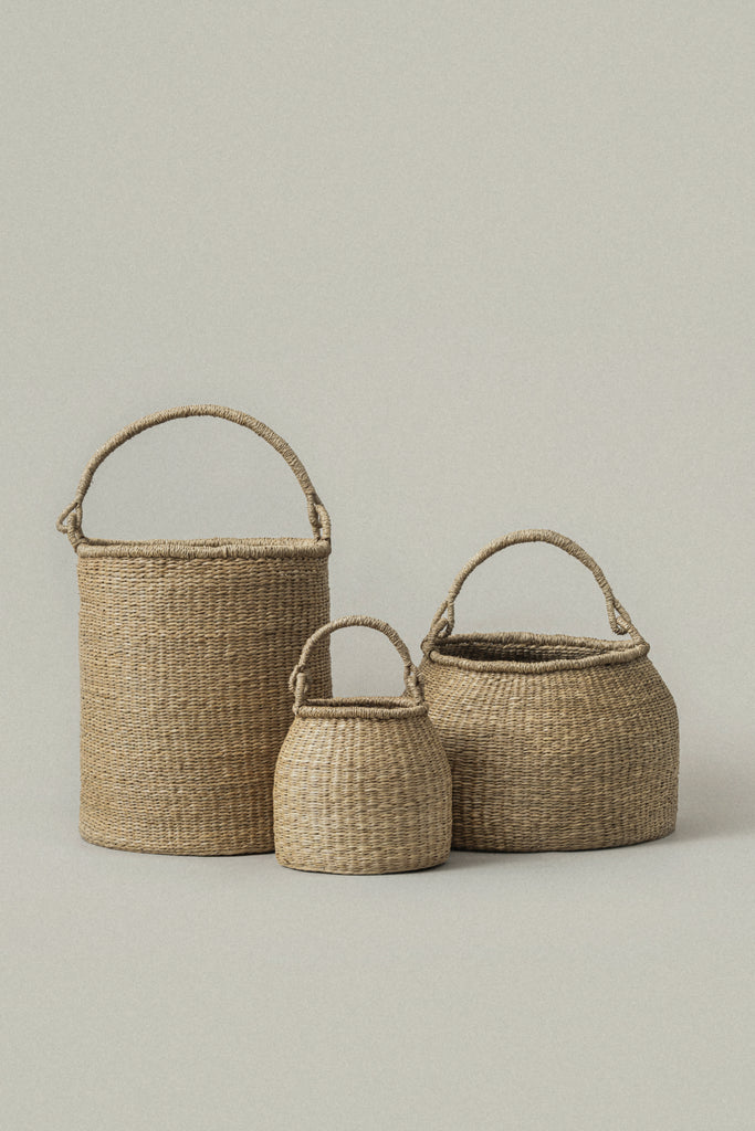 Satna Floor Seagrass Basket - Satna Floor Seagrass Basket