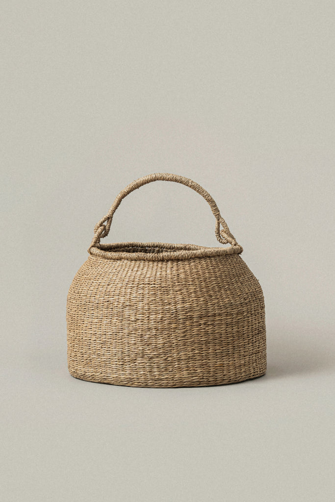 Satna Floor Seagrass Basket - Satna Floor Seagrass Basket