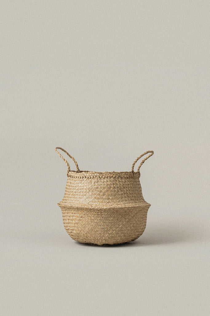 Medium Kiau Foldable Seagrass Basket - Medium Kiau Foldable Seagrass Basket
