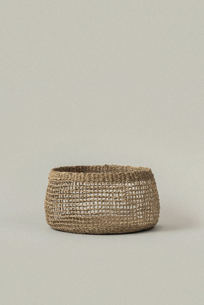 Siwa Round Seagrass Basket - Siwa Round Seagrass Basket
