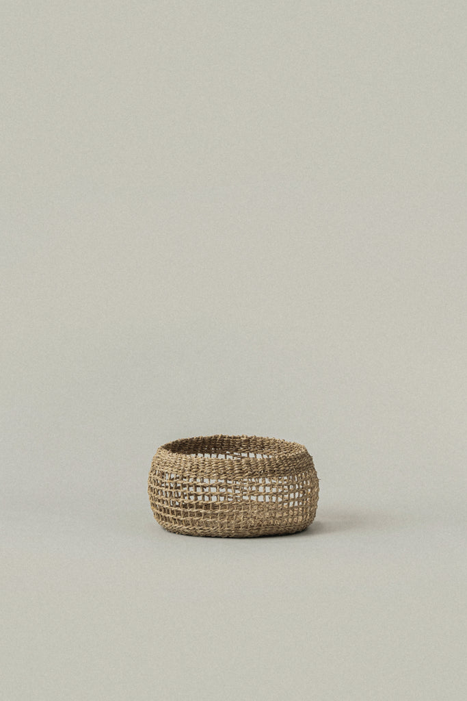 Siwa Round Seagrass Basket - Siwa Round Seagrass Basket