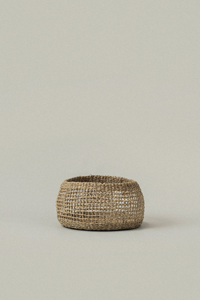 Siwa Round Seagrass Basket - Siwa Round Seagrass Basket