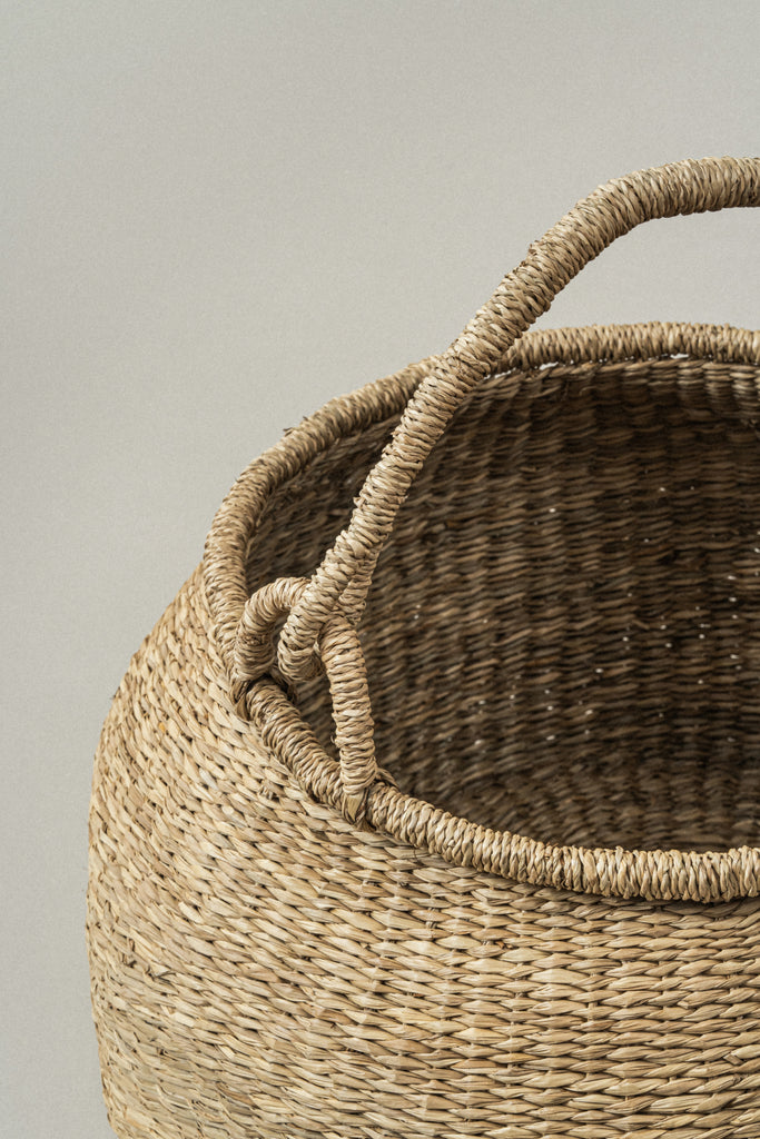 Satna Floor Seagrass Basket - Satna Floor Seagrass Basket