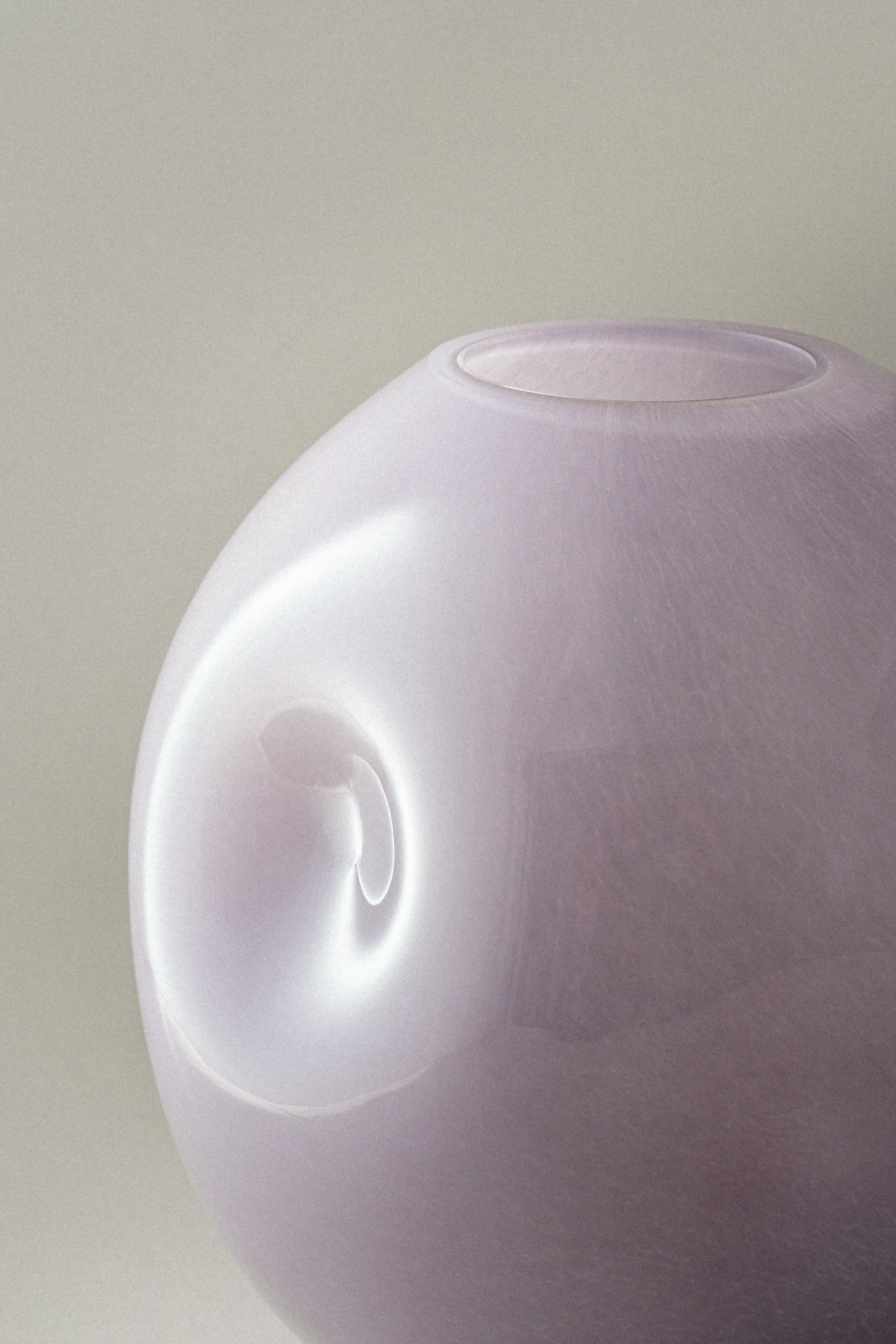 Short Cloud Glass Vase - Short Cloud Glass Vase
