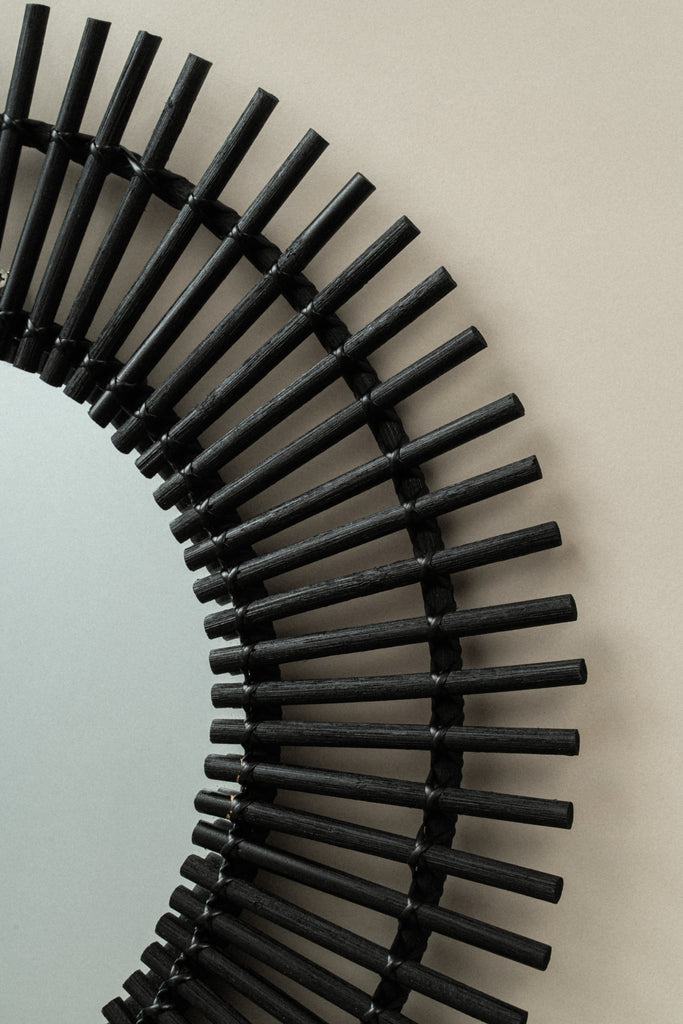 Luna Rattan Wall Mirror - Luna Rattan Wall Mirror