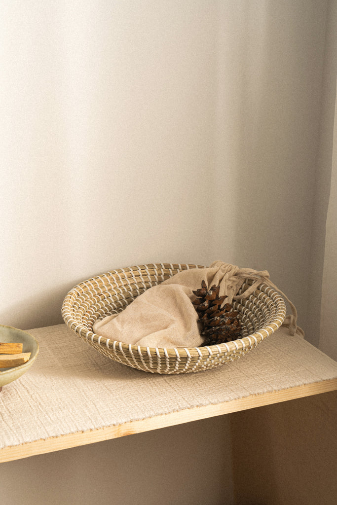 Medina Round Seagrass Bowl - Medina Round Seagrass Bowl