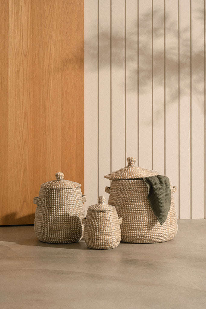 Small Medina Seagrass Basket - Small Medina Seagrass Basket