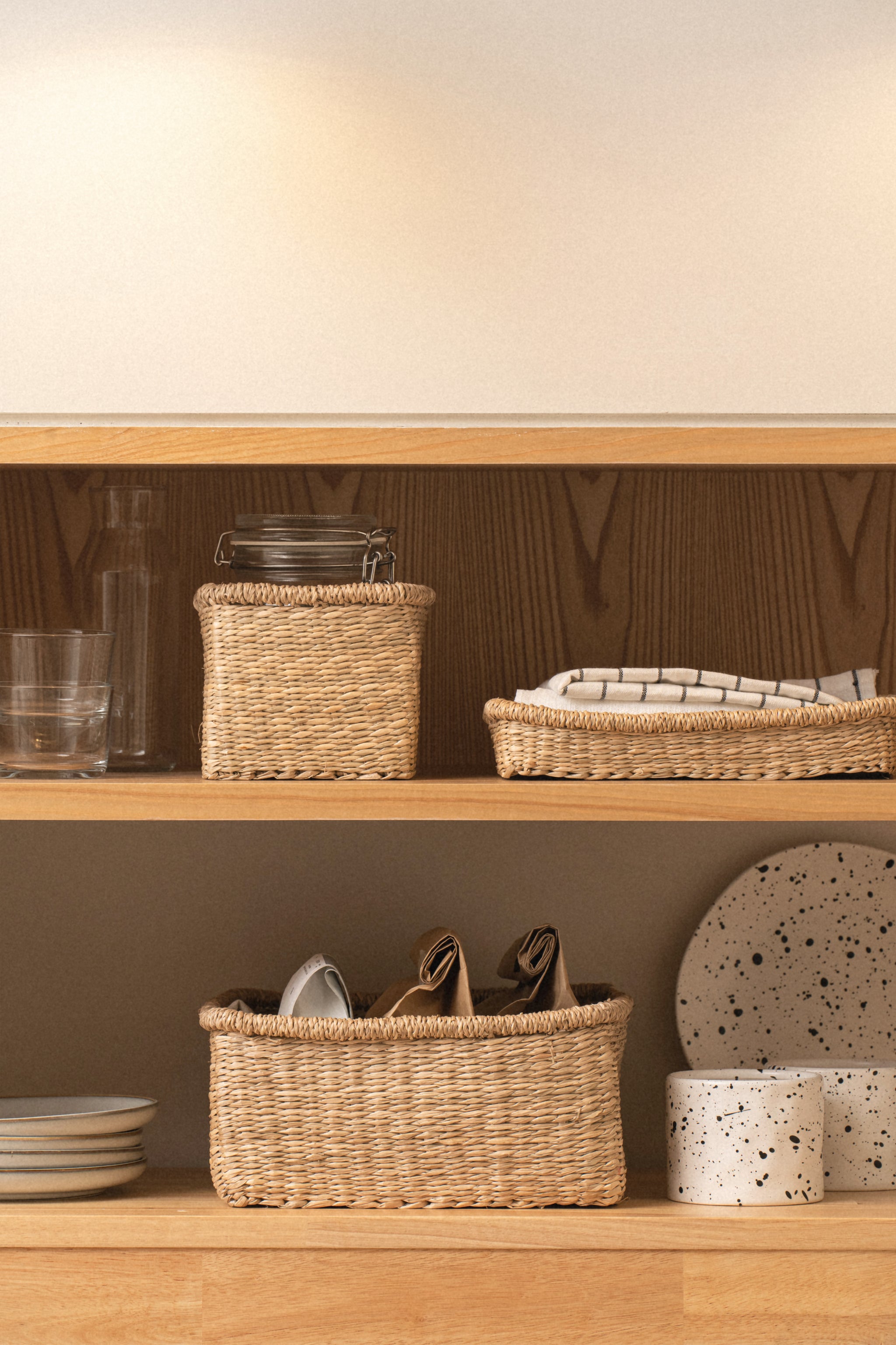 Lima Seagrass Organizer Set - featured